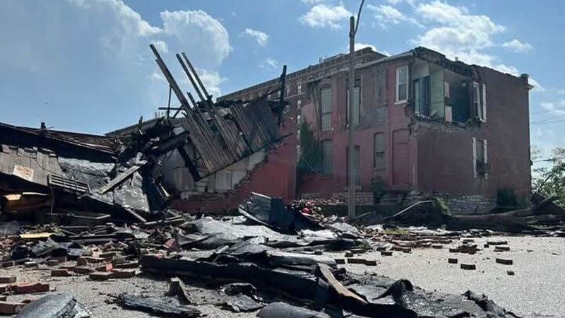 Tornado di Missouri-Kentucky Tewaskan 25 Orang